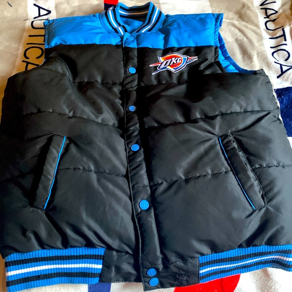 Oklahoma City jacket all the way from when Russell Westbrook played for them